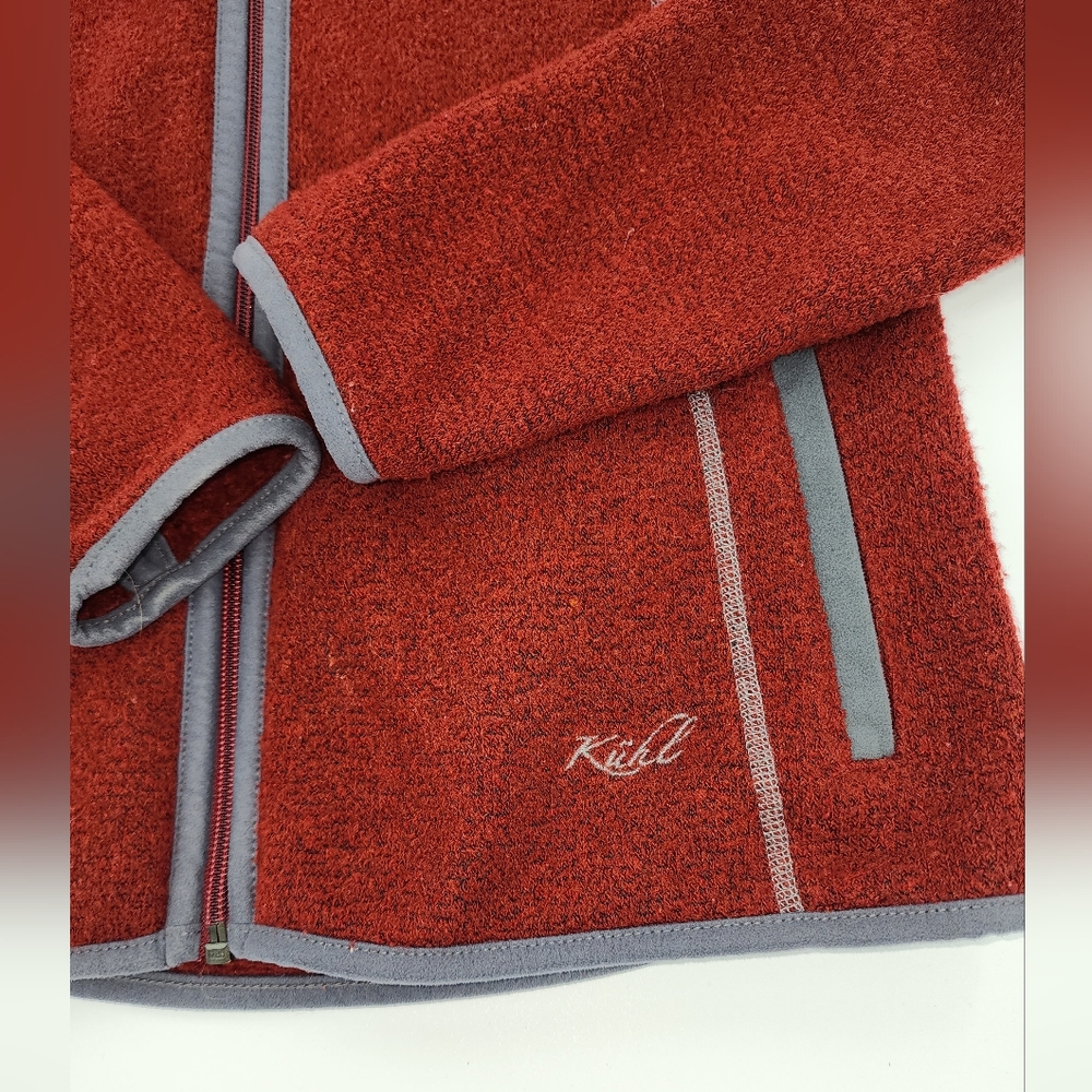 Kuhl - Born in the Mountains Alpaca Women' Fleece Full Zip Jacket in Burgundy